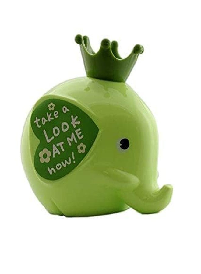 Eagean Elephant Piggy Bank, Sturdy Plastic Money Bank, Coin Bank for Boys Girls Kids， Medium Size Piggy Banks, Cute Practical Gifts for Birthday, Christmas - Image 5